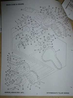 snapper tiller parts diagram