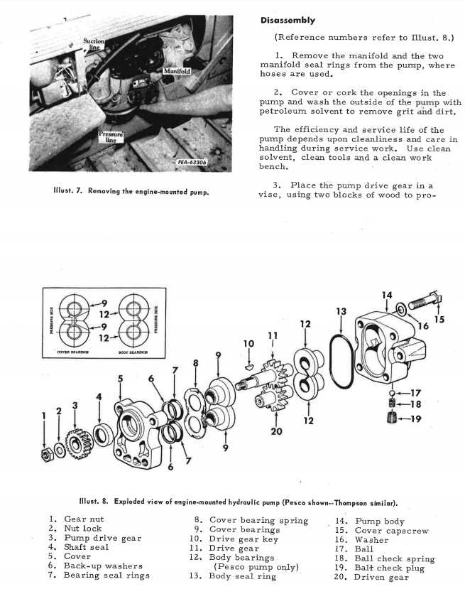 thompson pump parts diagram