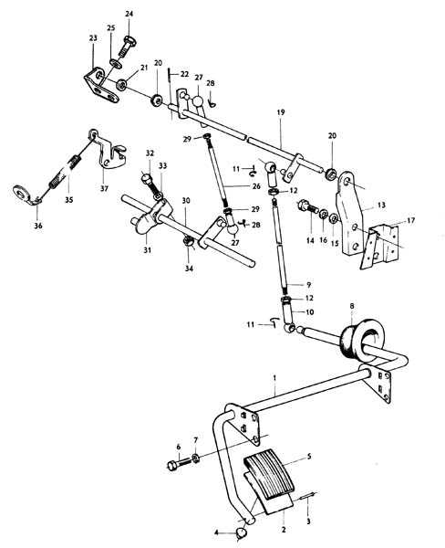 throttle parts diagram