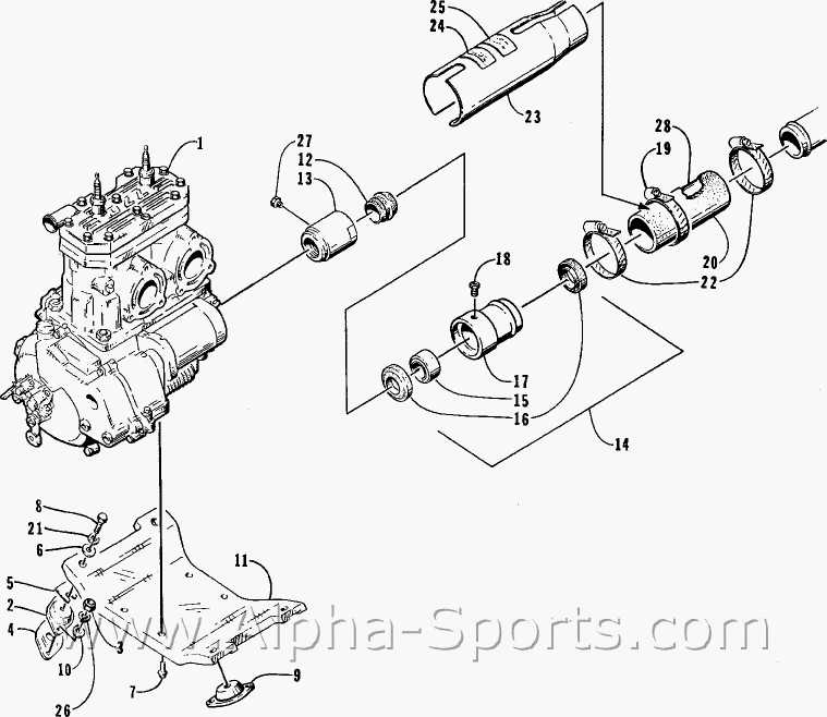 tigershark parts diagram