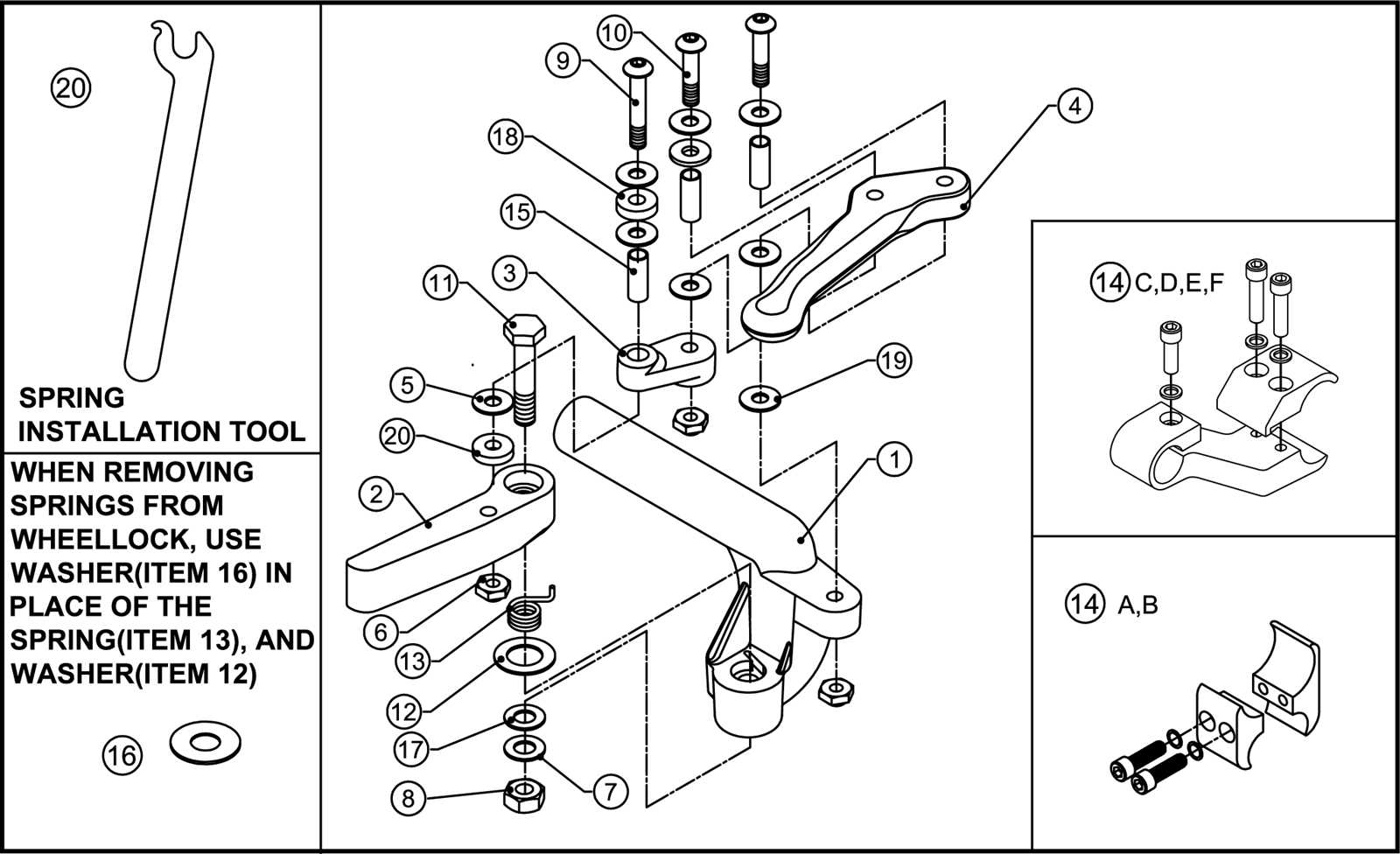 tilite wheelchair parts diagram