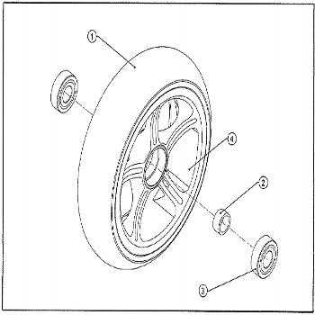 tilite wheelchair parts diagram