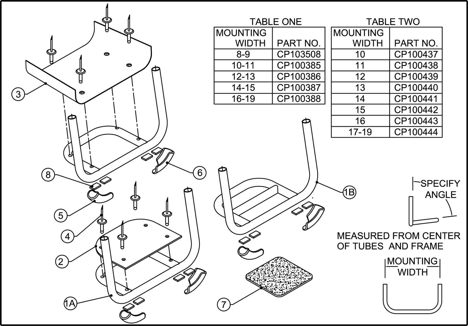 tilite wheelchair parts diagram