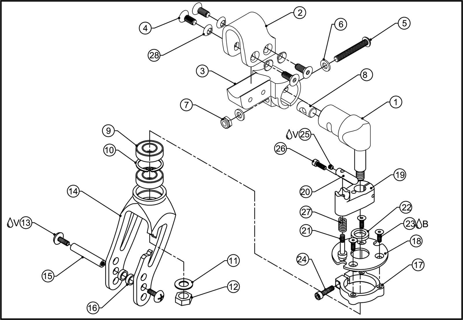 tilite wheelchair parts diagram