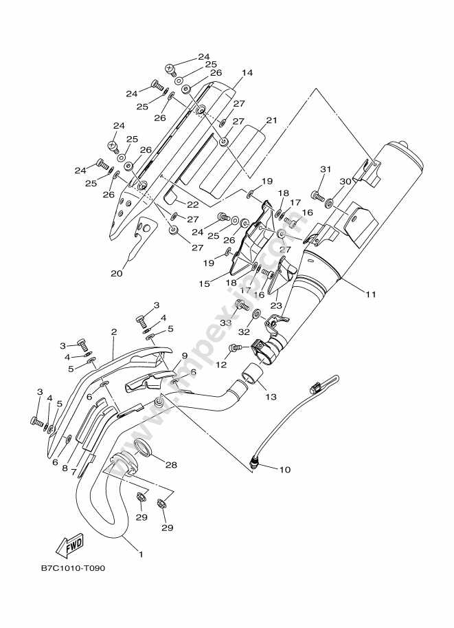 titan xt250 parts diagram