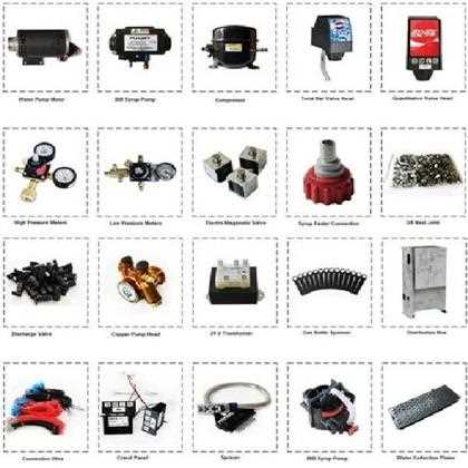 soda machine parts diagram