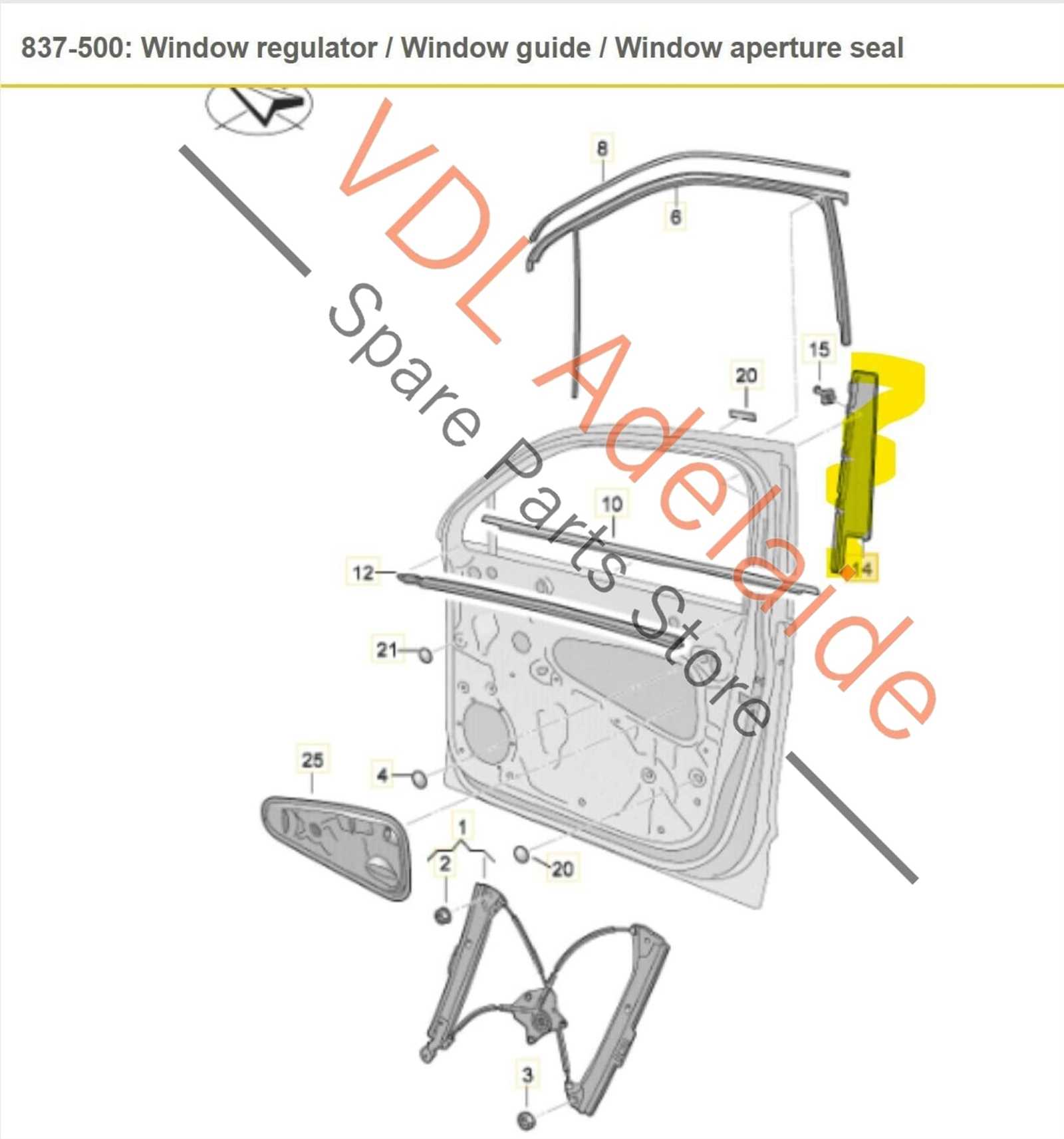 vw tiguan parts diagram