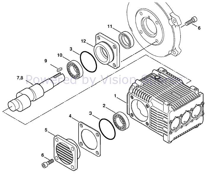 stihl 461 parts diagram