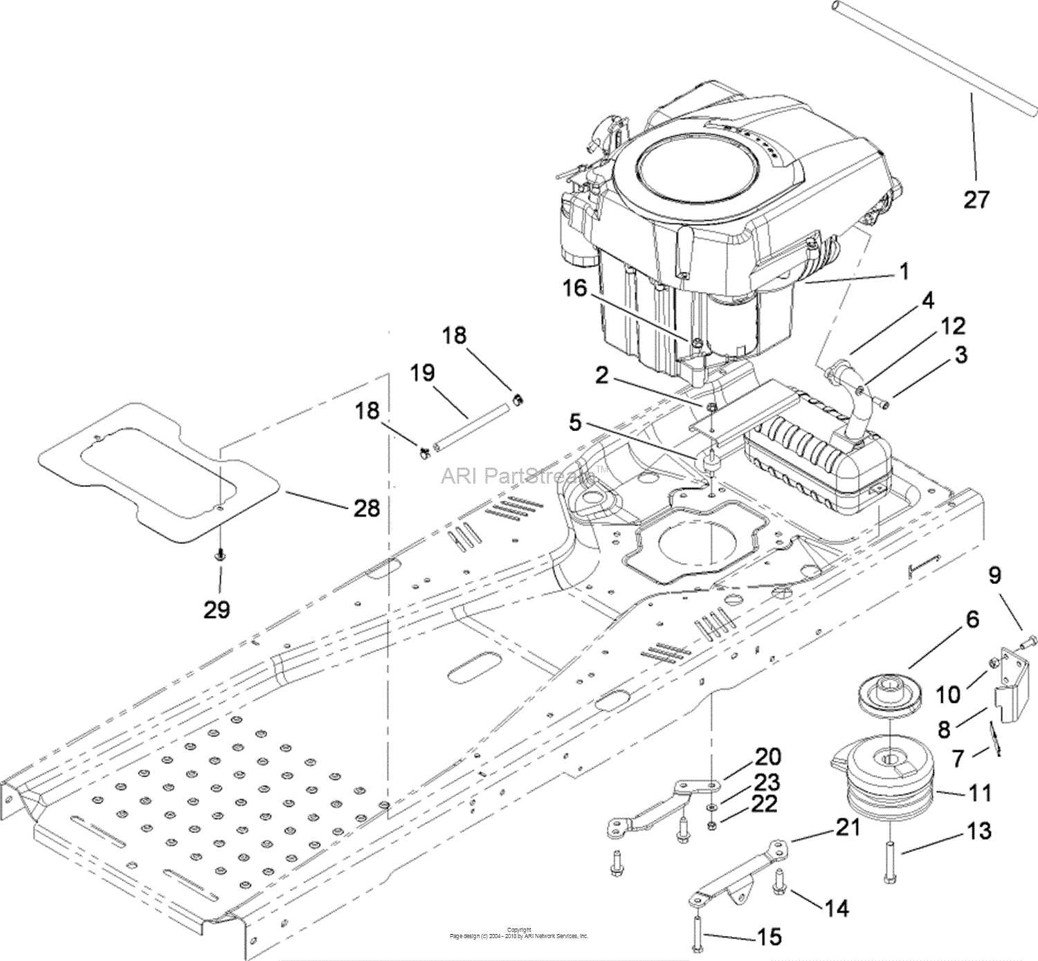 toro timecutter z4200 parts diagram