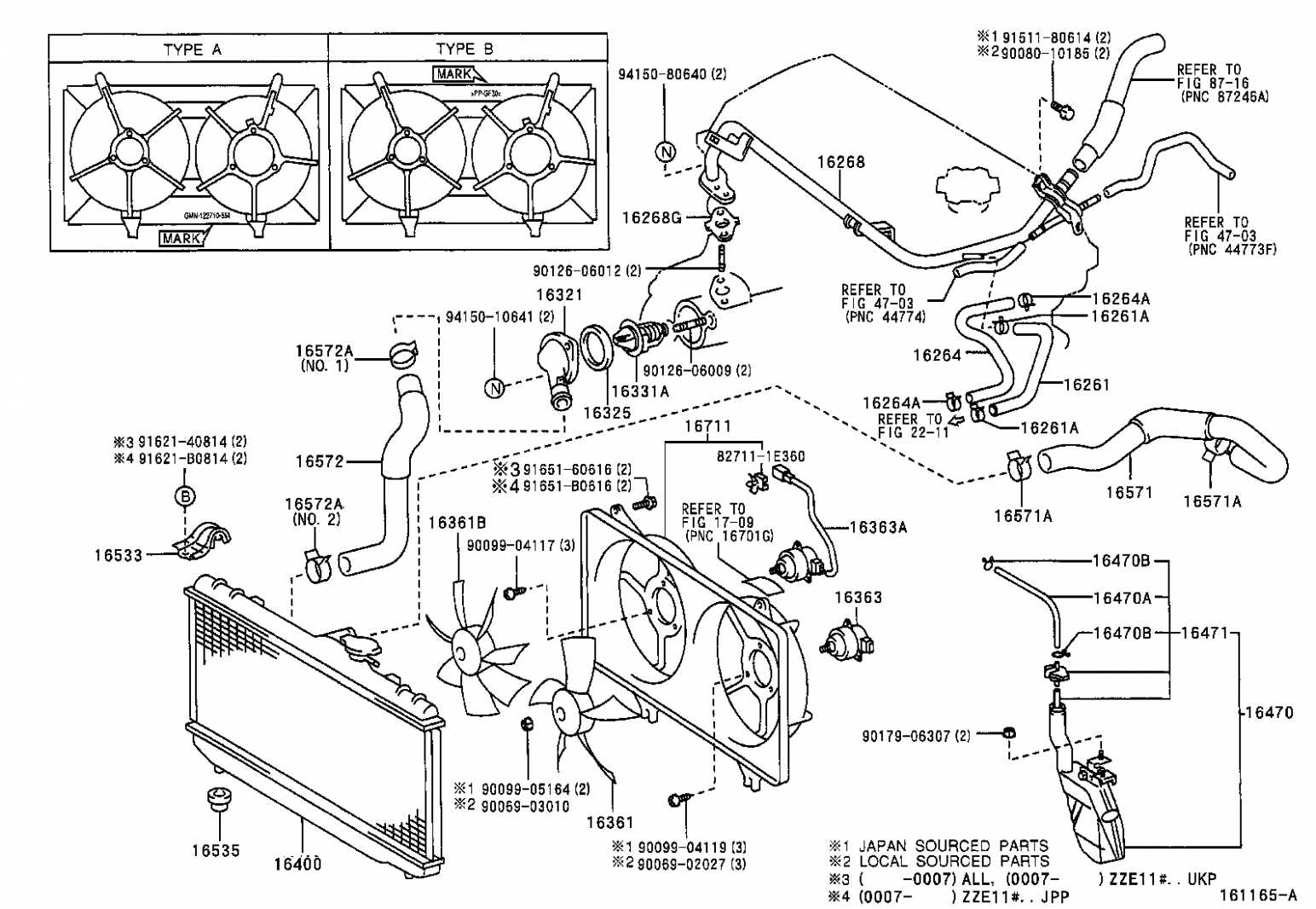 2016 toyota corolla parts diagram