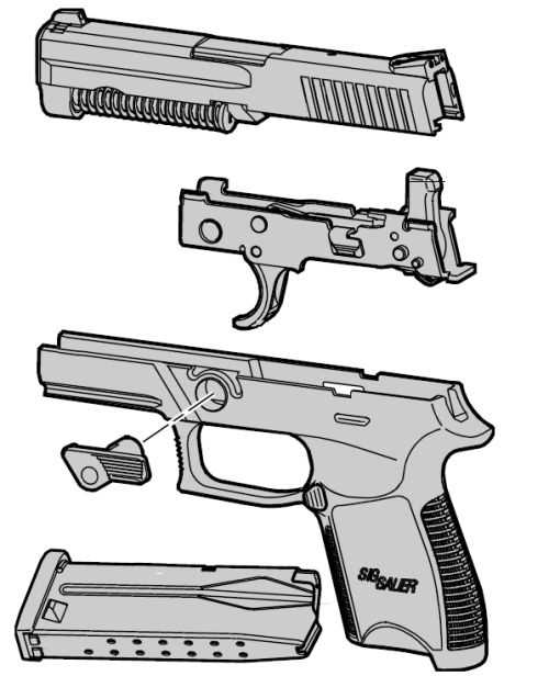 sig sauer parts diagram