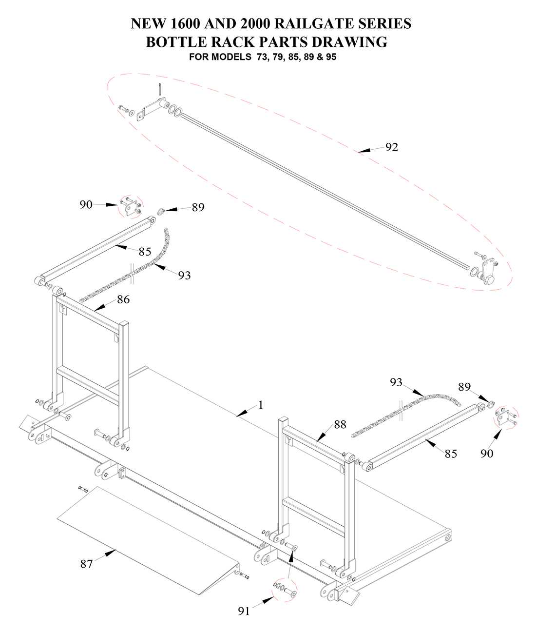 tommy gate parts diagram