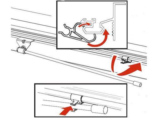 tonneau cover parts diagram