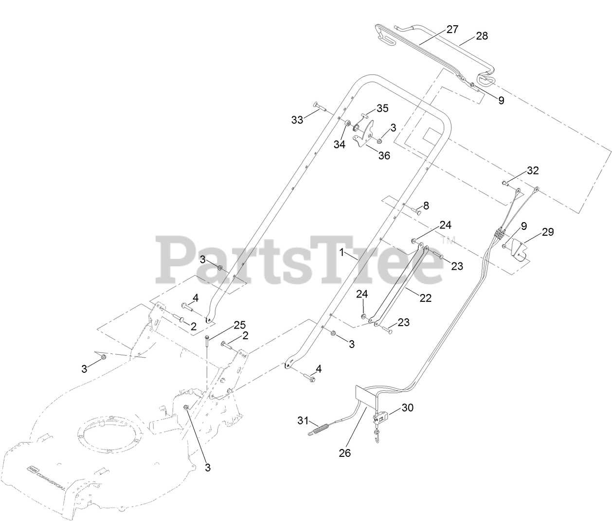 toro 22298 parts diagram