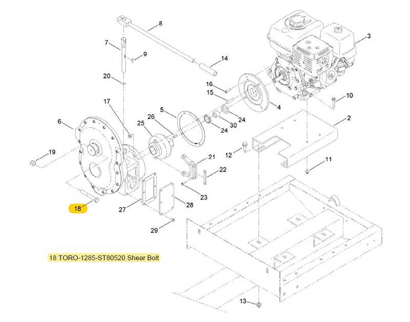 toro 421 parts diagram