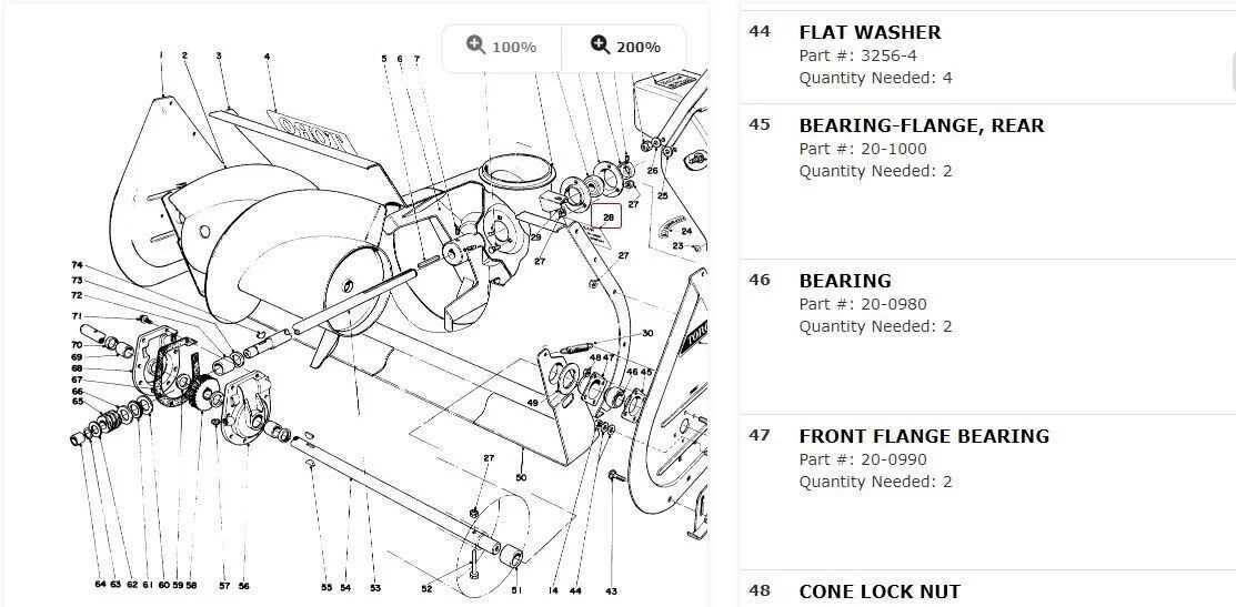 toro 524 parts diagram