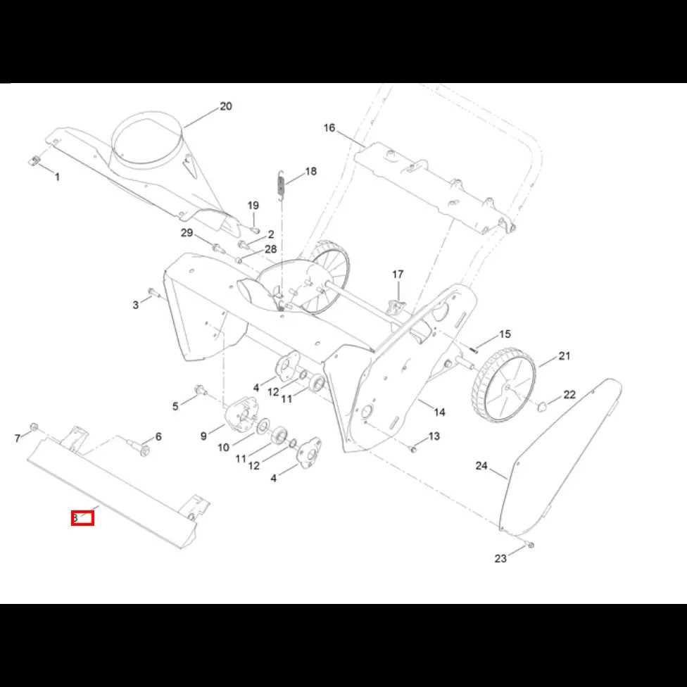 toro 724 snowblower parts diagram