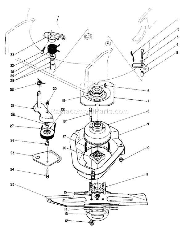 toro lawn mower diagram parts