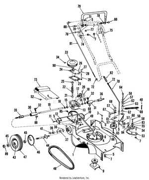 toro walk behind mower parts diagram