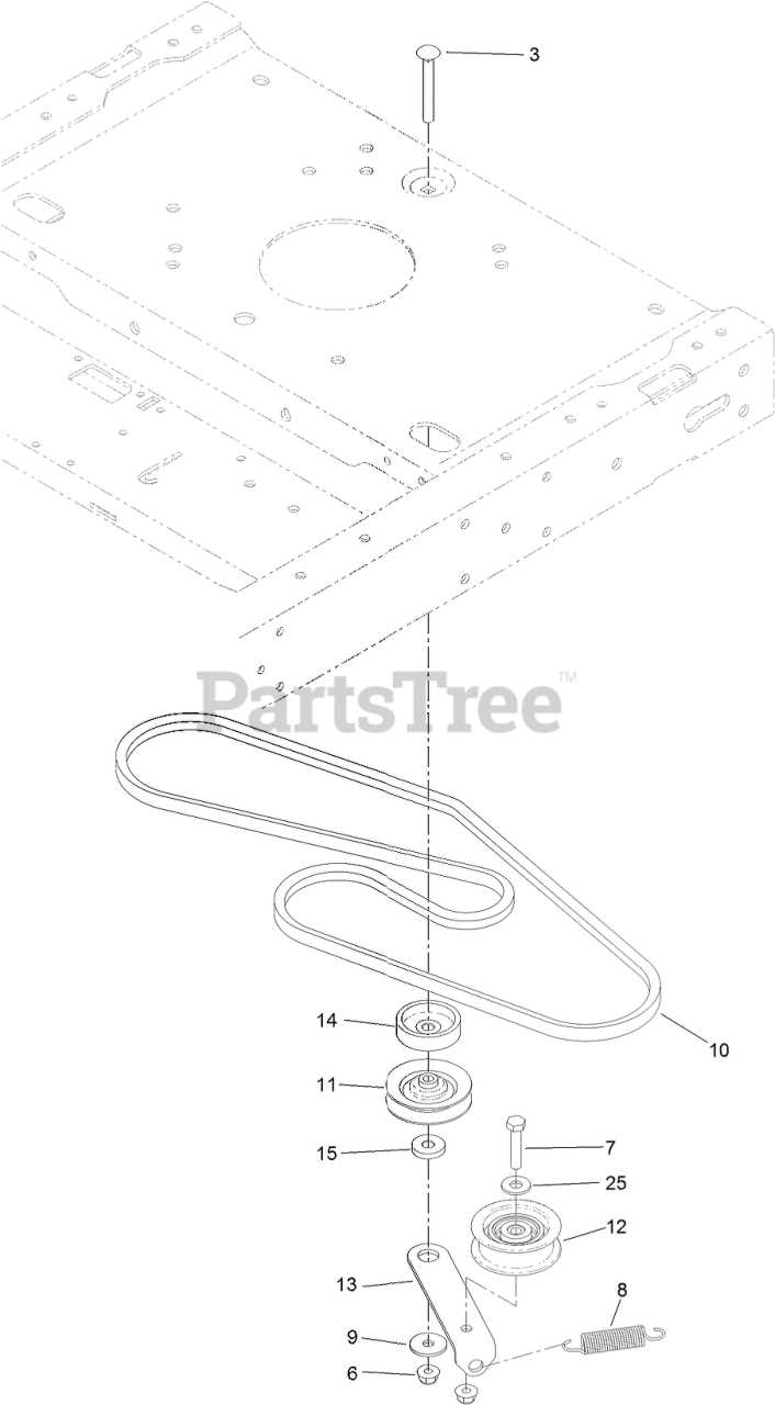 toro zero turn parts diagram