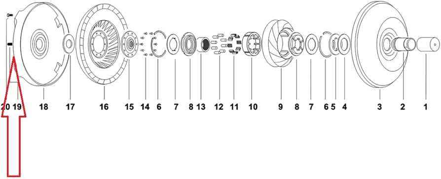 torque converter parts diagram