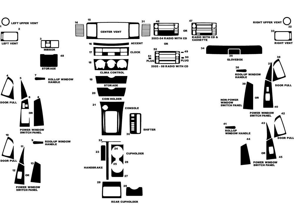 toyota corolla 2005 parts diagram