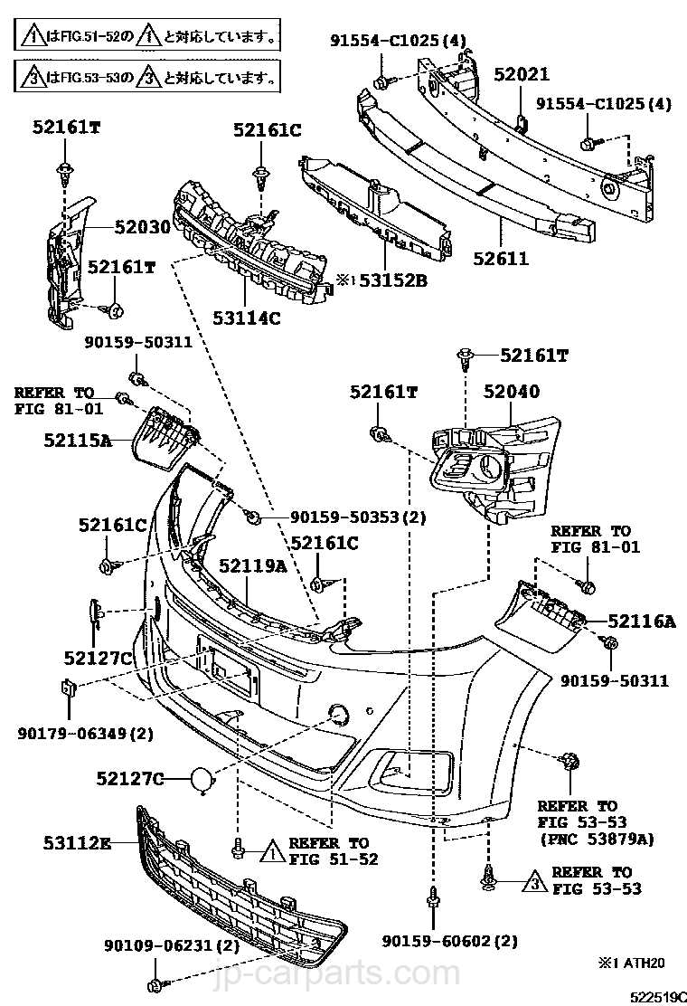 toyota corolla body parts diagram