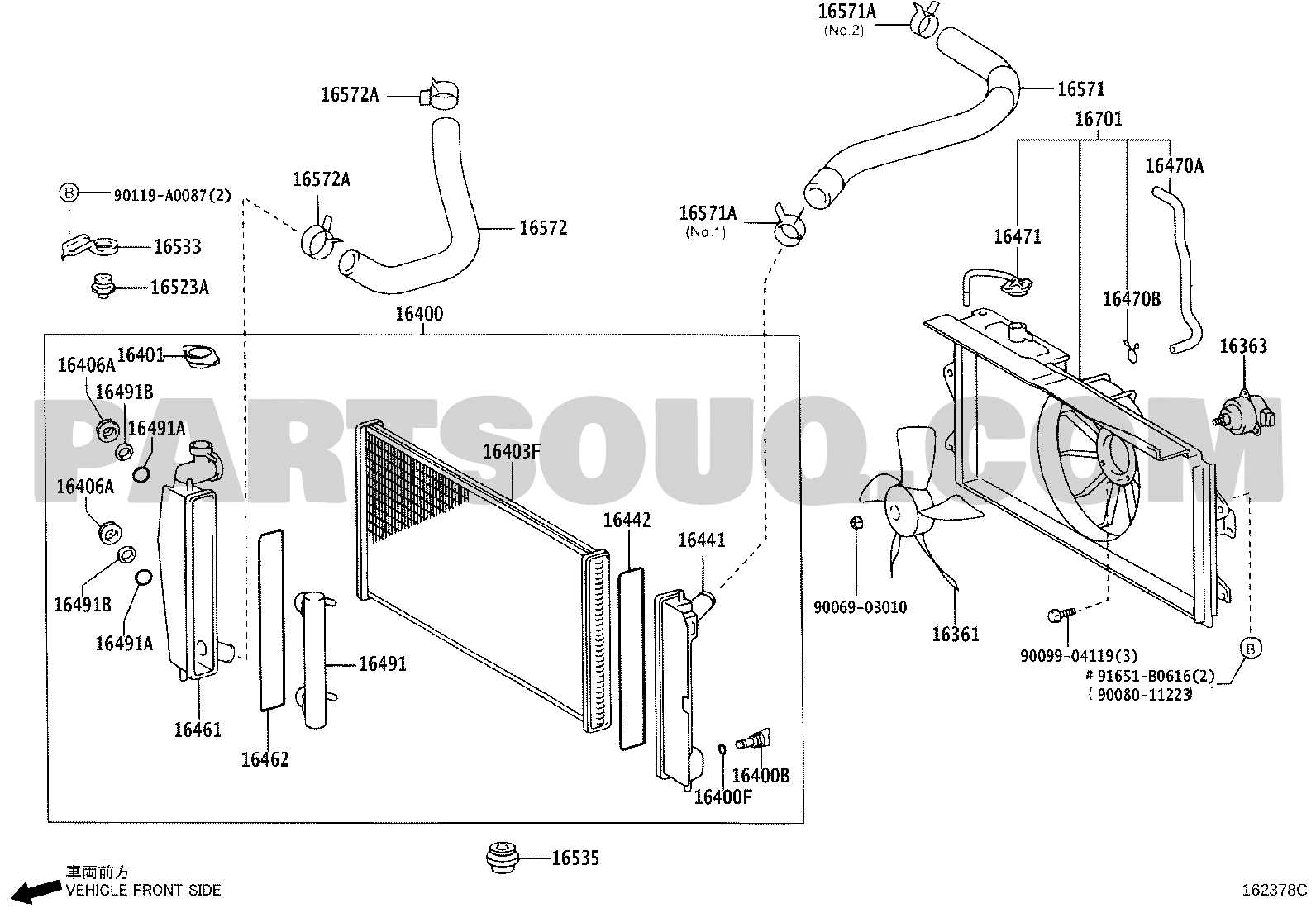 toyota matrix parts diagram