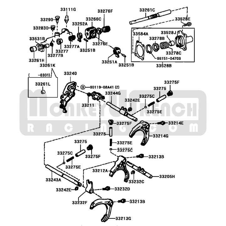 toyota mr2 parts diagram