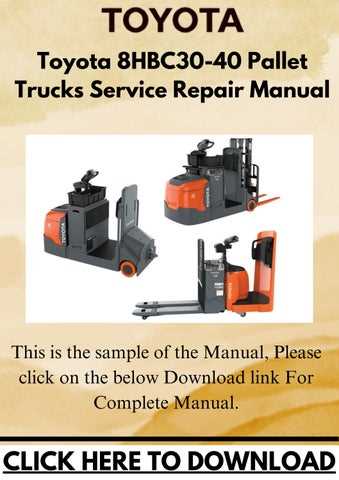 toyota pallet jack parts diagram