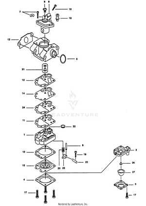 walbro carburetor parts diagram