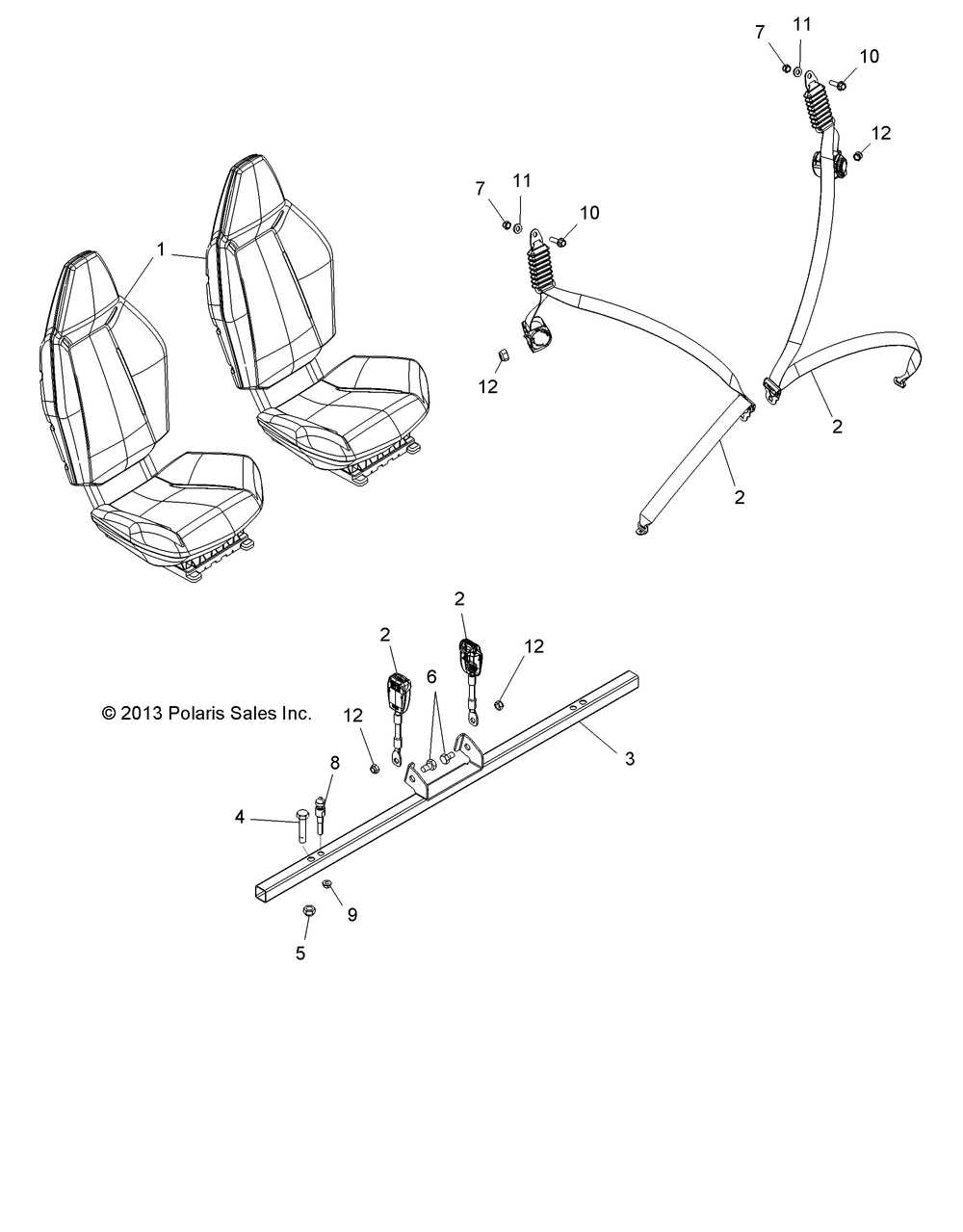 polaris rzr 900 parts diagram