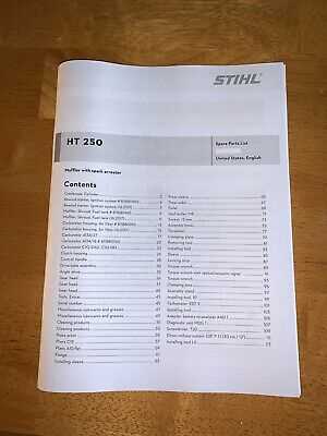 stihl parts diagram