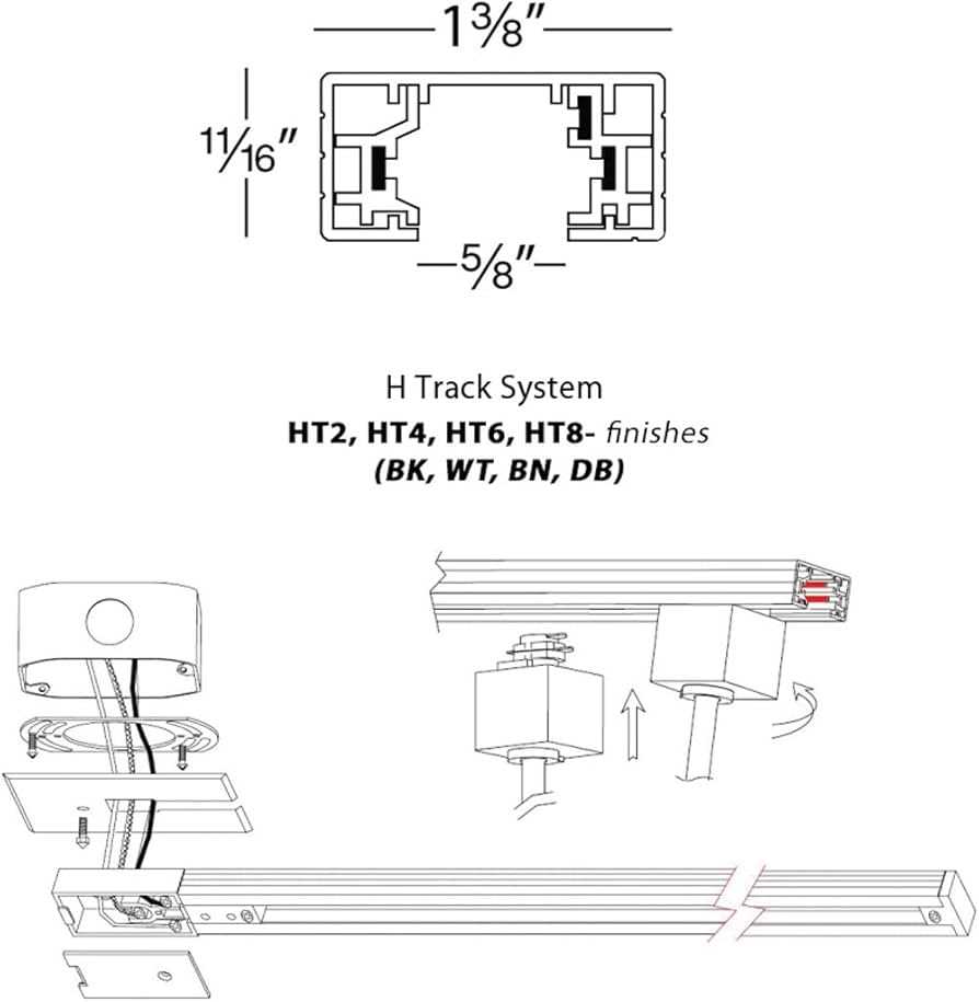 track lighting parts diagram