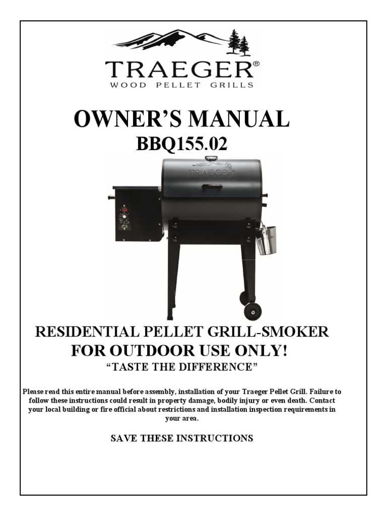 traeger parts diagram