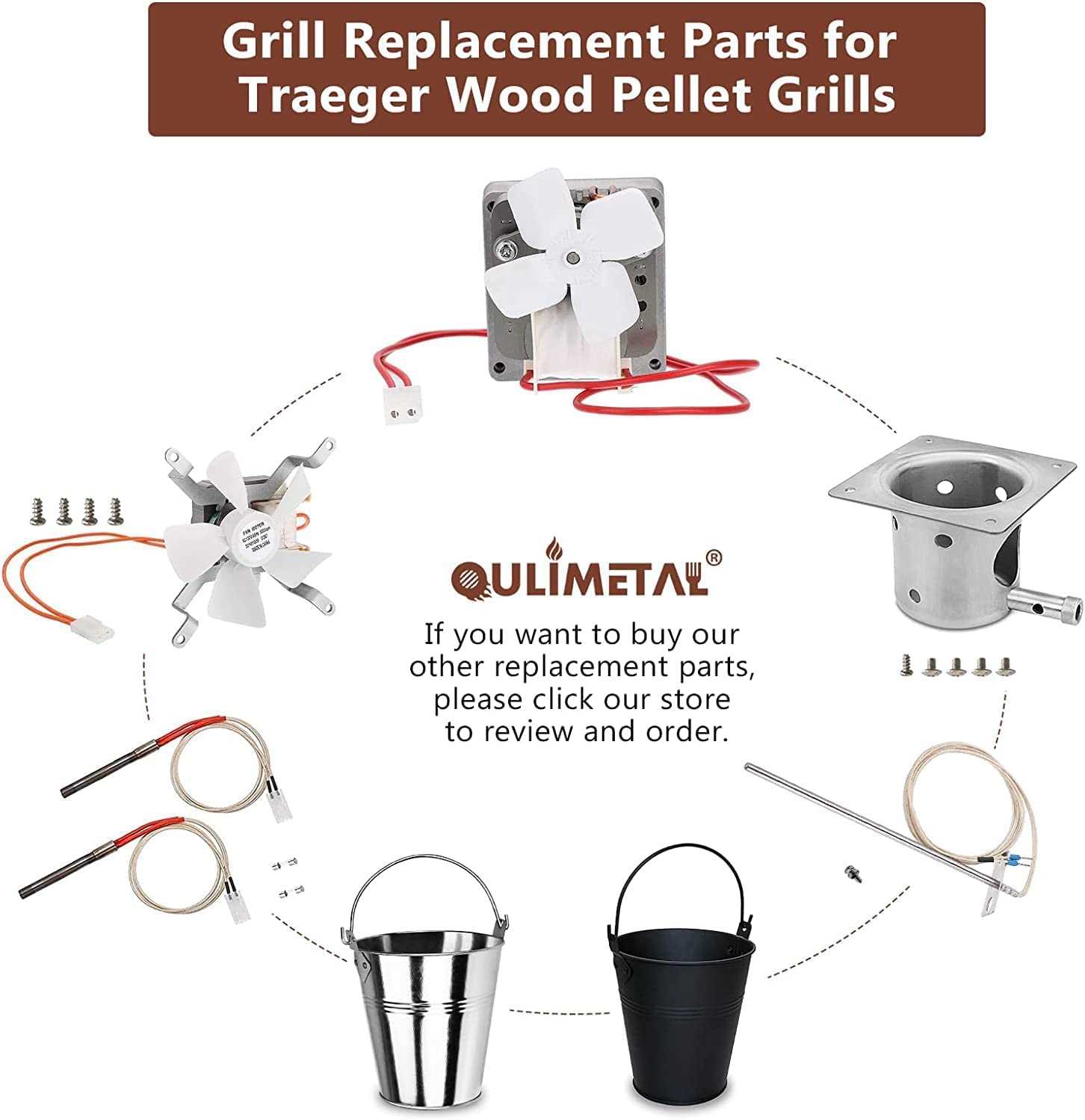 traeger pro 22 parts diagram