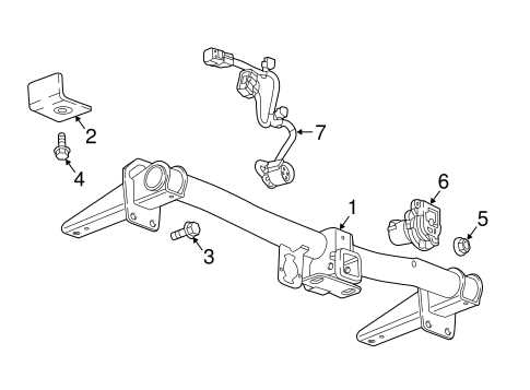 trailer hitch diagram of parts
