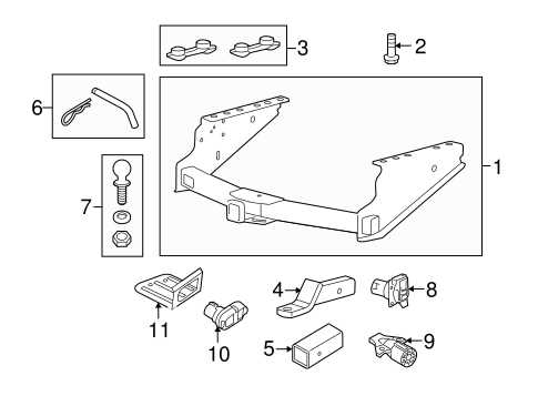 trailer hitch diagram of parts