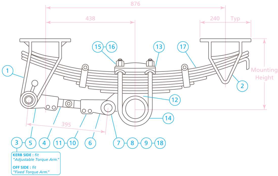 trailer parts diagram