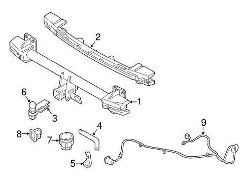 trailer tongue parts diagram