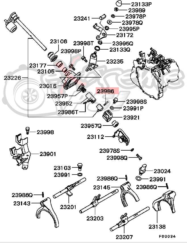 transmission diagram parts