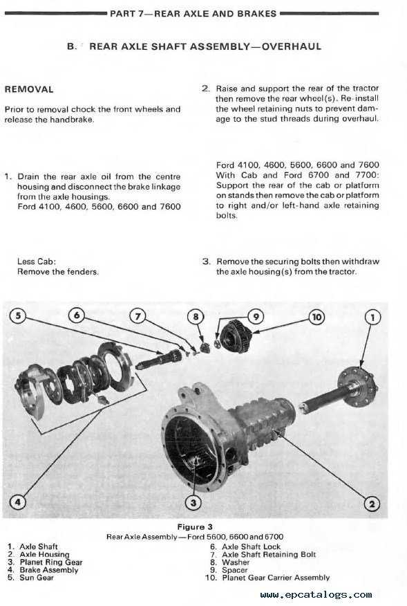 transmission ford tractor parts diagram