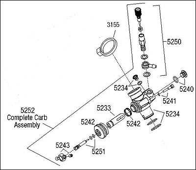 traxxas 3.3 engine parts diagram