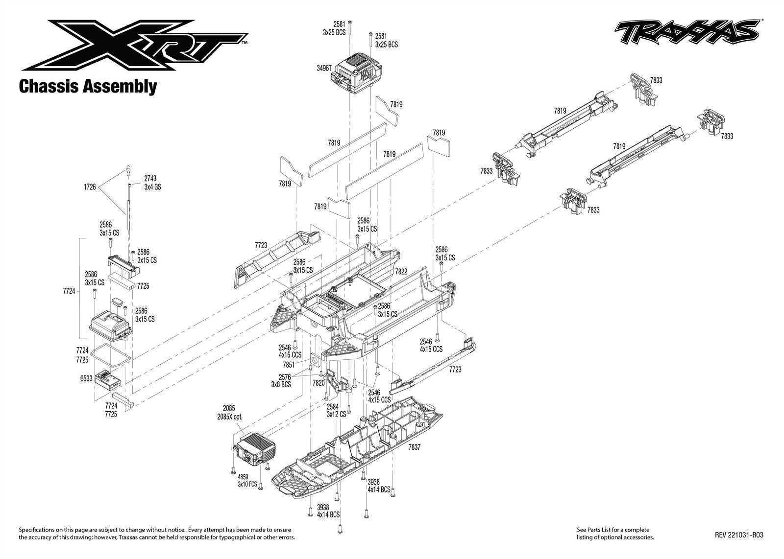 traxxas bandit parts diagram