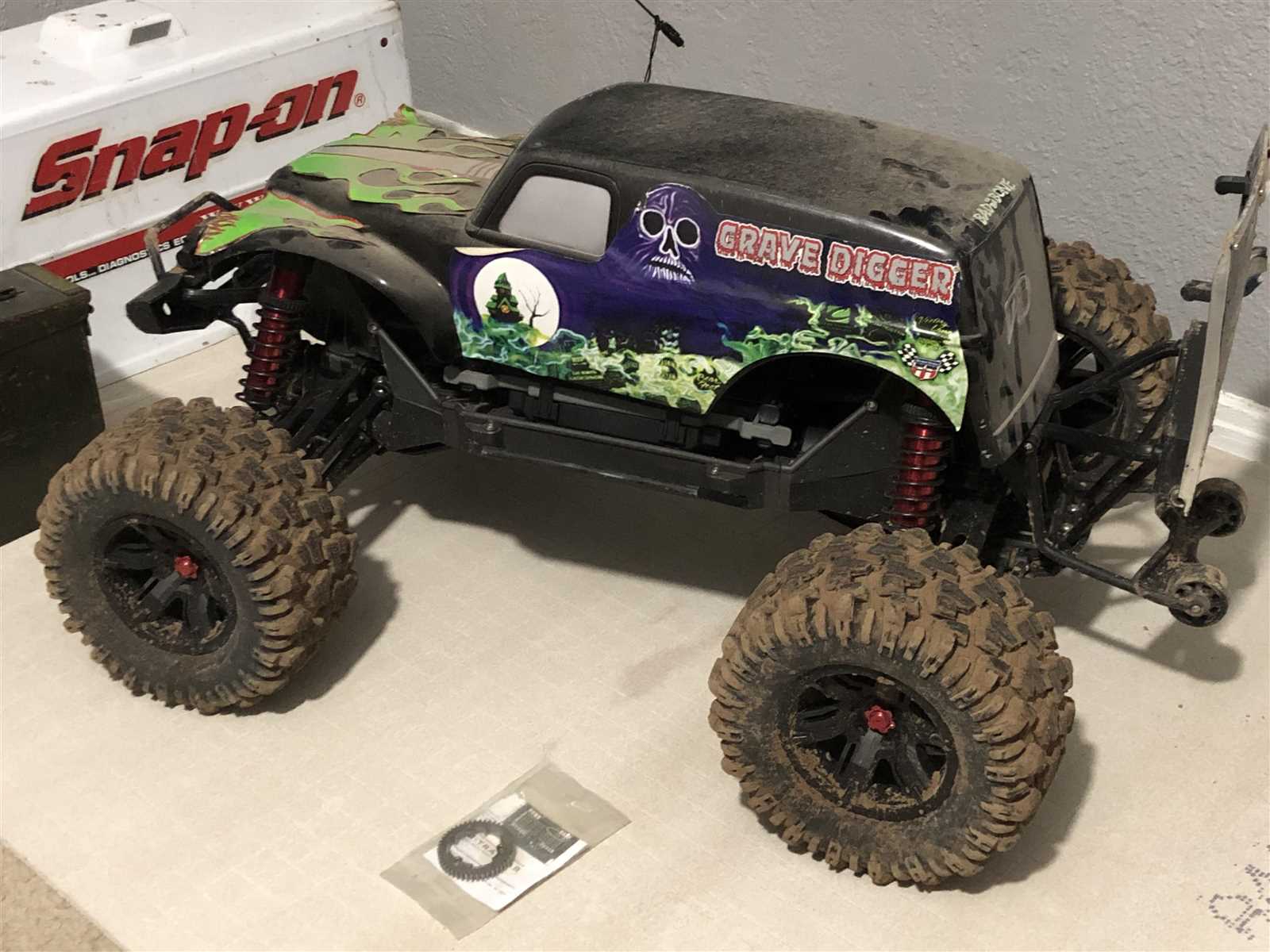 traxxas grave digger parts diagram