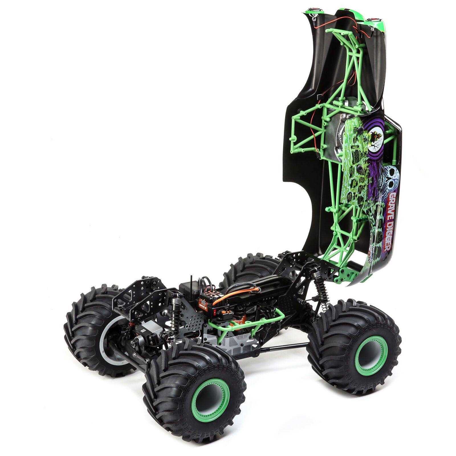 traxxas grave digger parts diagram