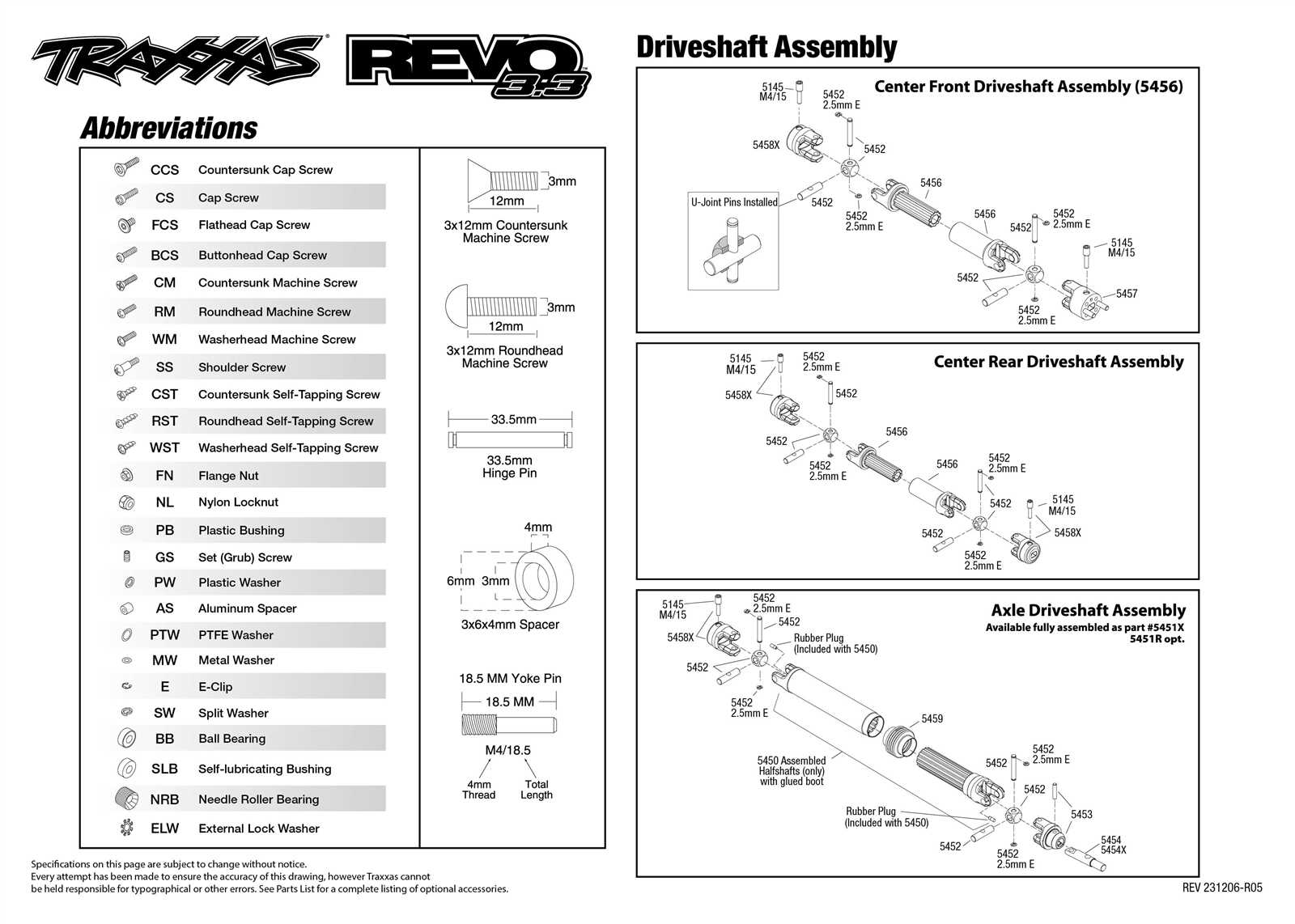 traxxas jato 3.3 parts diagram