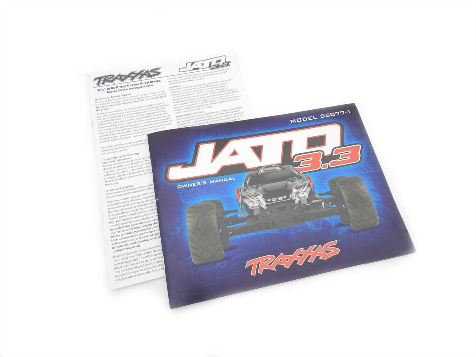 traxxas jato 3.3 parts diagram