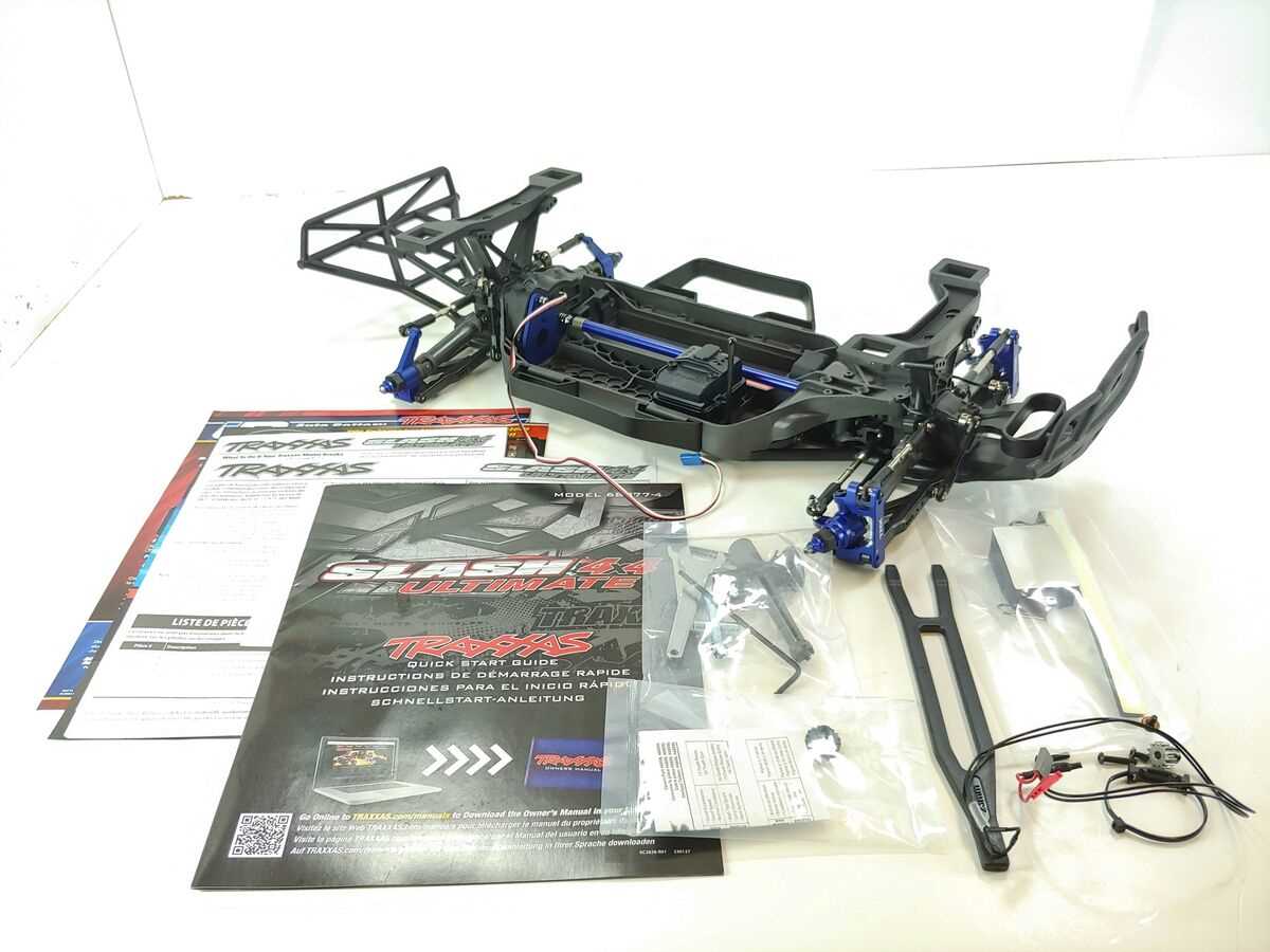 traxxas slash ultimate parts diagram