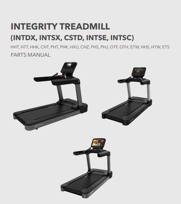 treadmill parts diagram